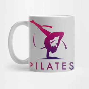 Pilates silhouette Mug